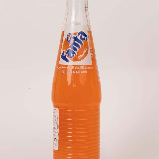 Fanta Glass Bottle.