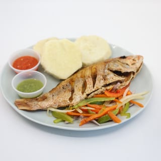 Red Snapper With Yam